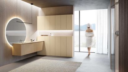 Mobili da Bagno con Maniglia a Gola